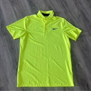 Nike Golf Men's Bright Yellow Polo
